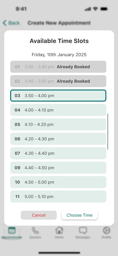 DocxNet: Appointment 4