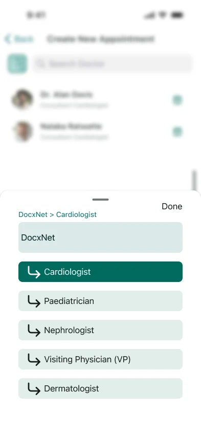 DocxNet: Appointment 15