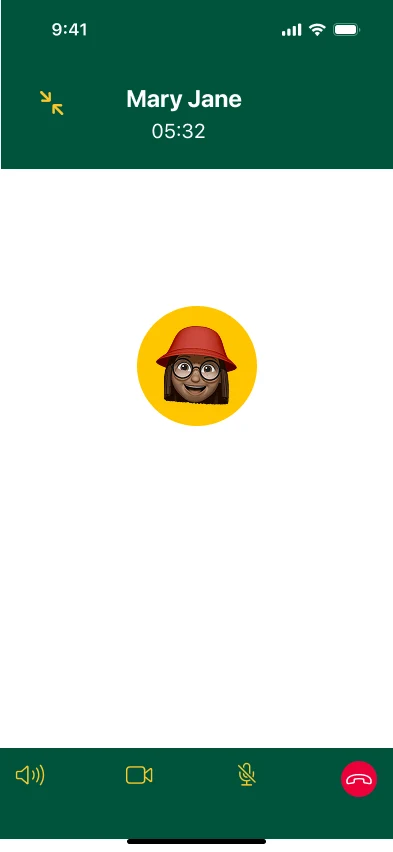UniConnect: During the call · admin office